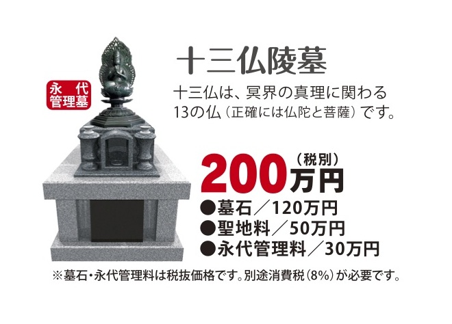 法花_十三仏陵墓