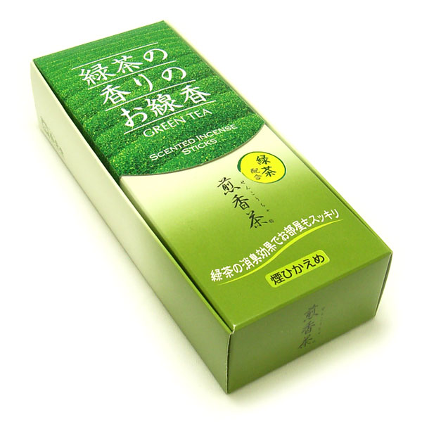 緑茶の香りのお線香 煎香茶 | ぶつだんのもり