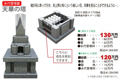 法花ロイヤルパーク　永代管理墓　天華の塔