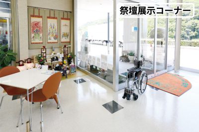 ぶつだんのもり　淡路店　祭壇展示