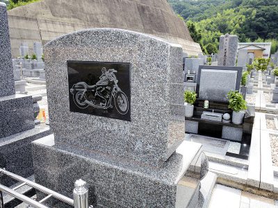 バイク、ハーレーダビッドソンのレーザー彫刻