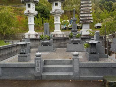 庵治石細目　磨き直し移転工事　施工前