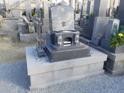 洋墓に建て替え