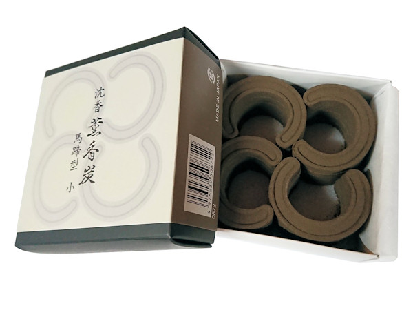 仏具・薫香炭 沈香 薫香炭 通販 玉初堂のお線香 沈香薫香炭 棒型 30本入 #865