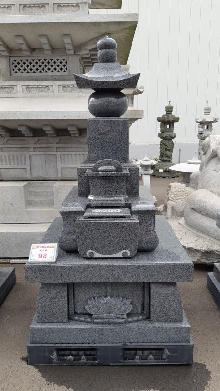 五輪塔 1尺 なでしこ 天精石 ぶつだんのもり