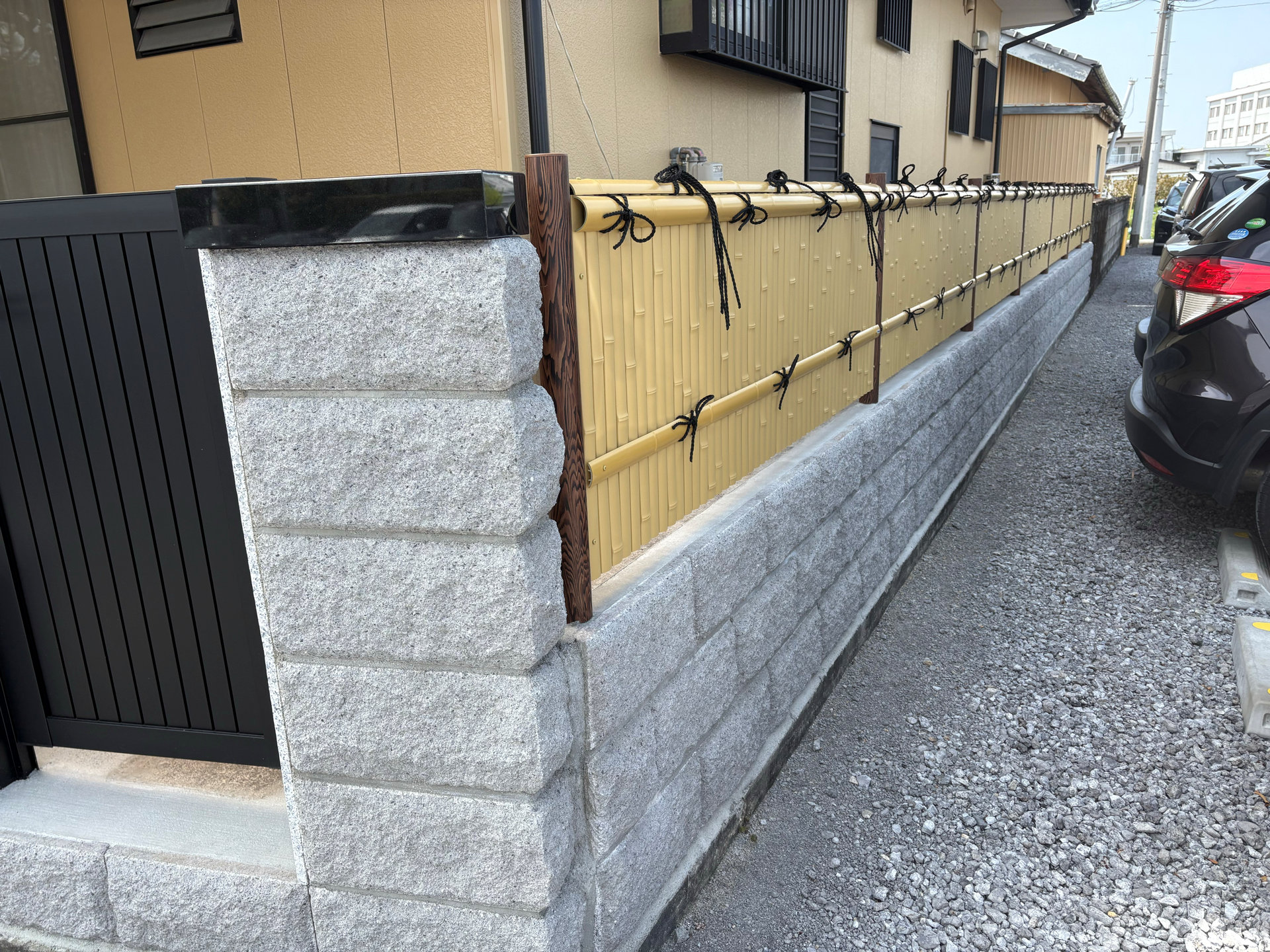 ブロック・フェンス施工例